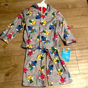 Baby shark christmas pjs